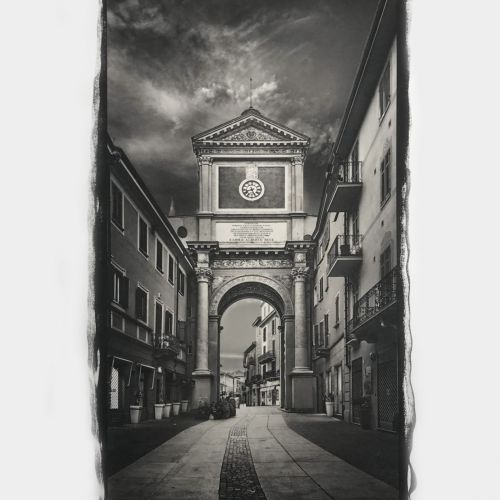 Platinum-Palladium Prints - Arco Trionfale - Chieri ( Torino )