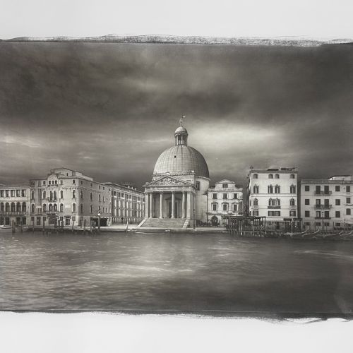 Platinum-Palladium Prints - Venezia: Chiesa di San Simeon Piccolo