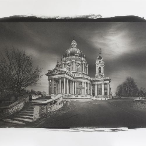 Platinum-Palladium Prints - Basilica di Superga-Torino