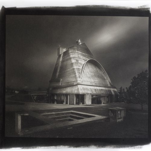 Platinum-Palladium Prints - Chiesa Saint Pierre-Firminy(France)
