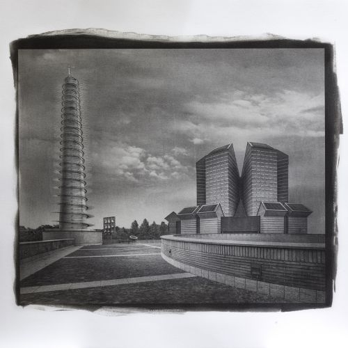 Platinum-Palladium Prints - Chiesa del Santo Volto-Torino