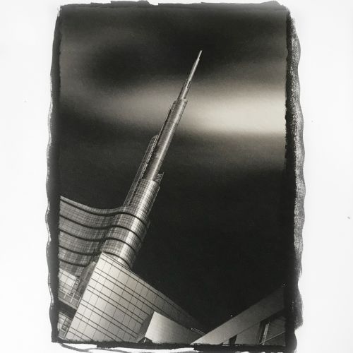Platinum-Palladium Prints - Milano: Unicredit Tower !!