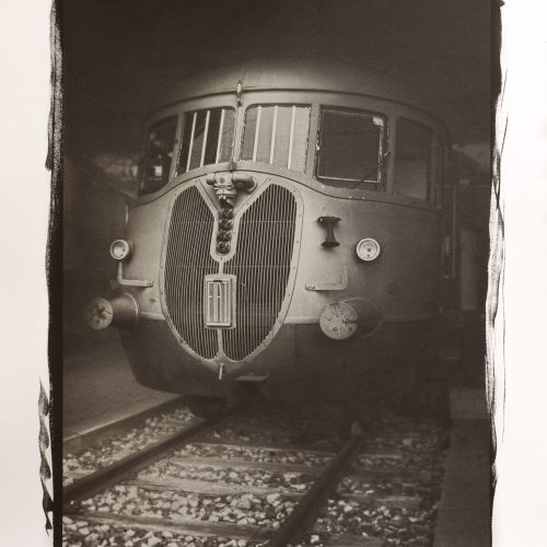 Platinum-Palladium Prints - Treno d'epoca Fiat
