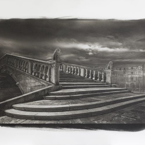 Platinum-Palladium Prints - Ponte di Vigo-Chioggia(Venezia)